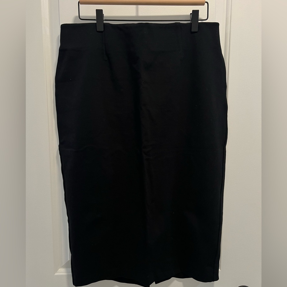 Prologue Black Pencil Midi Skirt | Size L